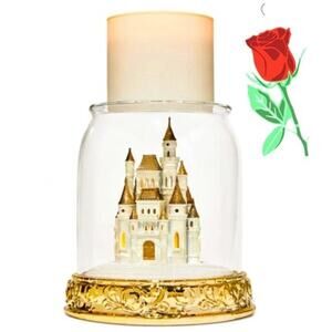 Bath & Bodyworks x Disney Cinderella’s Castle Gold Light Up Candle Holder